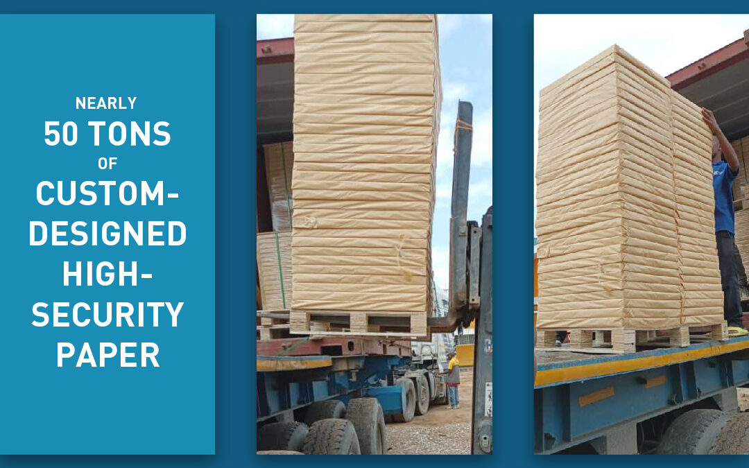 NanoMatriX successfully designed and supplied High-Security Papers to African Security Printer